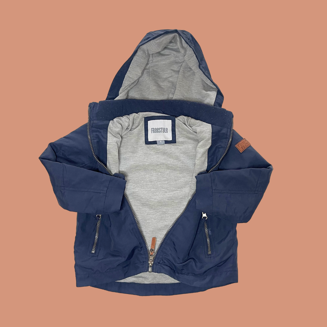 Manteau enfant - Bleu foncé taille 4 ans