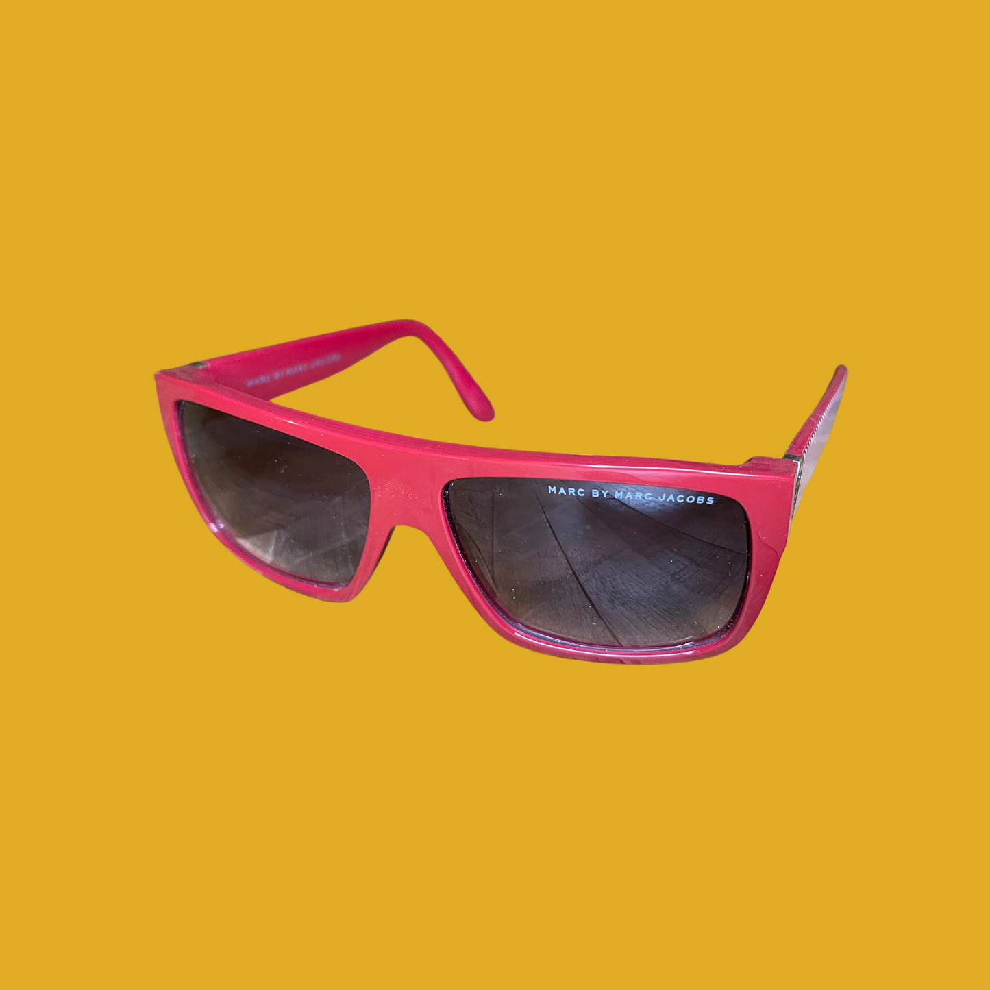 Sunglasses - Red and white striped