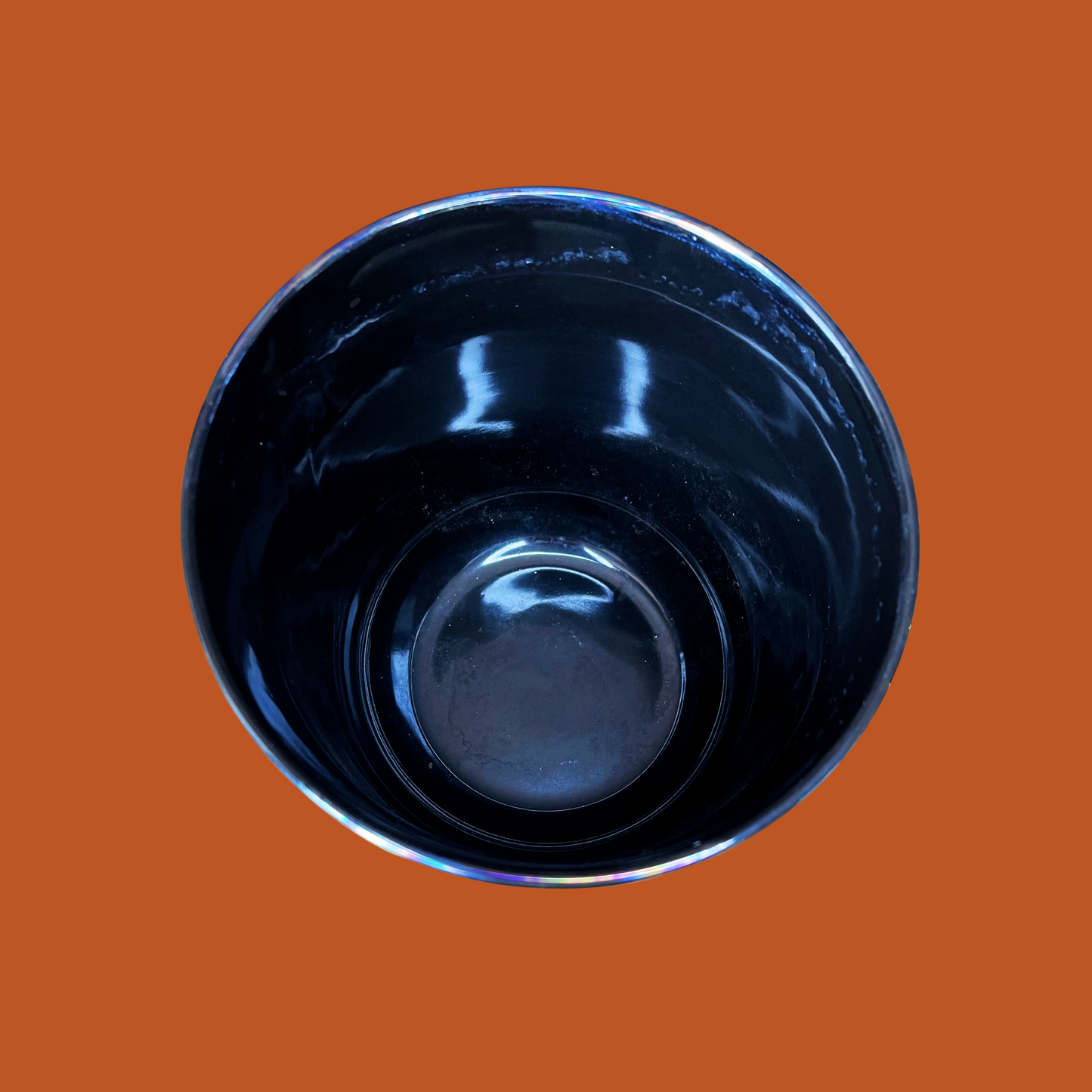 Cache-pot - Noir avec effet irisé