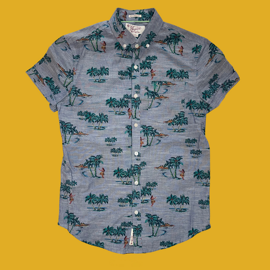 2. Shirt - Hawaiian shirt with short sleeves size S