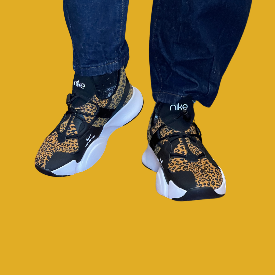 1. Sneakers - Leopard print size 8.5